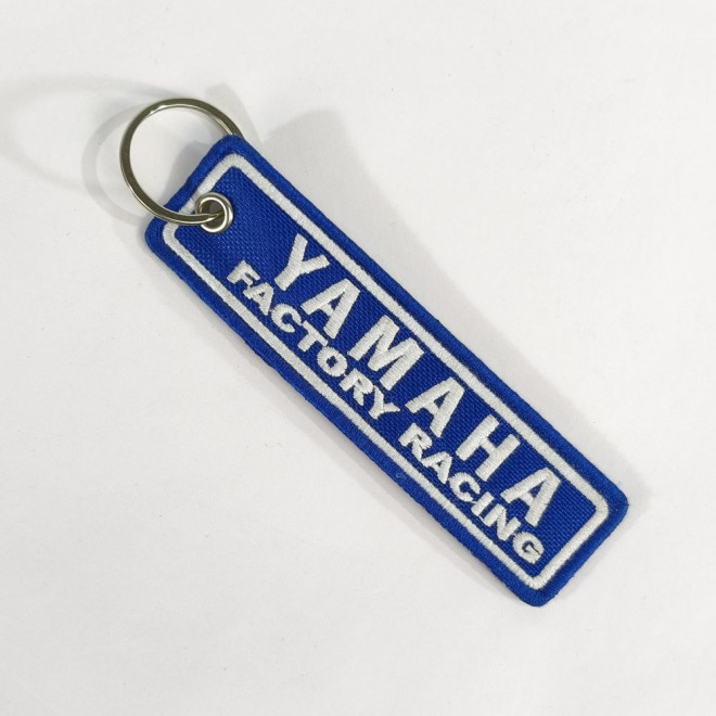 3983 keyring 125mm X 33mm YAMAHA FACTORY RACING