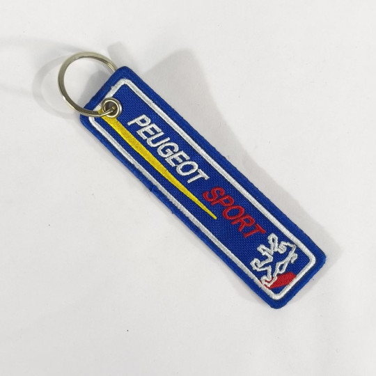 3986 llavero 125mm X 33mm PEUGEOT SPORT