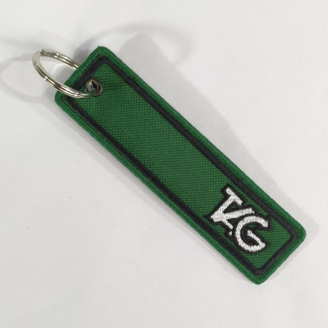 3998 porte clé 125mm X 33mm TAG