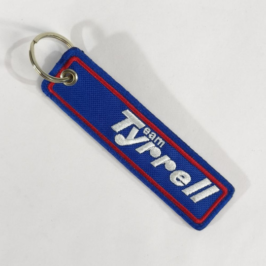 3989 llavero 125mm X 33mm TEAM TYRRELL