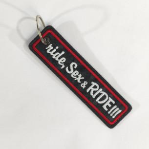 4035 llavero 125mm X 33mm RIDE, SEX & RIDE!!!
