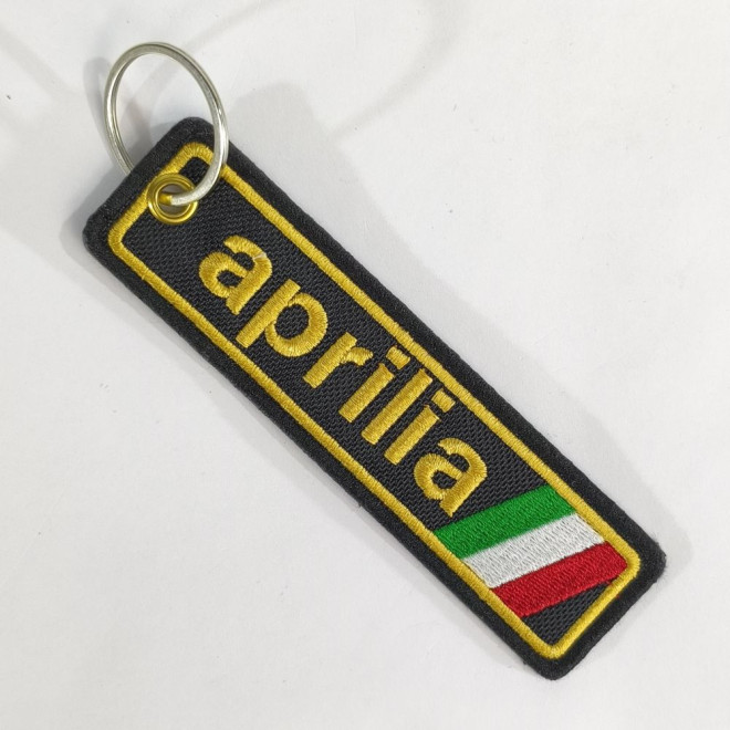 4036 keyring 125mm X 33mm APRILIA