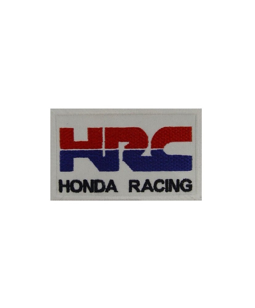 Patch emblema bordado 10X6 HRC HONDA RACING TEAM