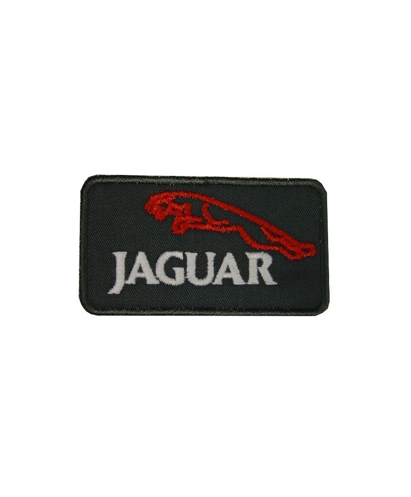 Patch emblema bordado 8x4 JAGUAR