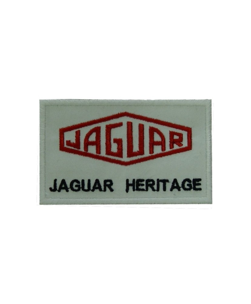 Patch emblema bordado 10x6 JAGUAR HERITAGE
