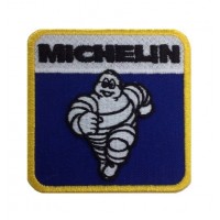 Patch emblema bordado 8x8 MICHELIN BIBENDUM