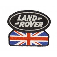Patch écusson brodé 9x7 Land Rover UNION JACK