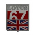 Patch emblema bordado 7x6 LOTUS 1967 UK