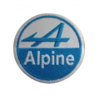 Patch emblema bordado 7x7 ALPINE