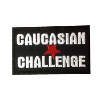 Embroidered patch 10x6 CAUCASIAN CHALLENGE
