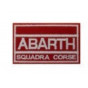 Embroidered patch 10x6 ABARTH SQUADRA CORSE