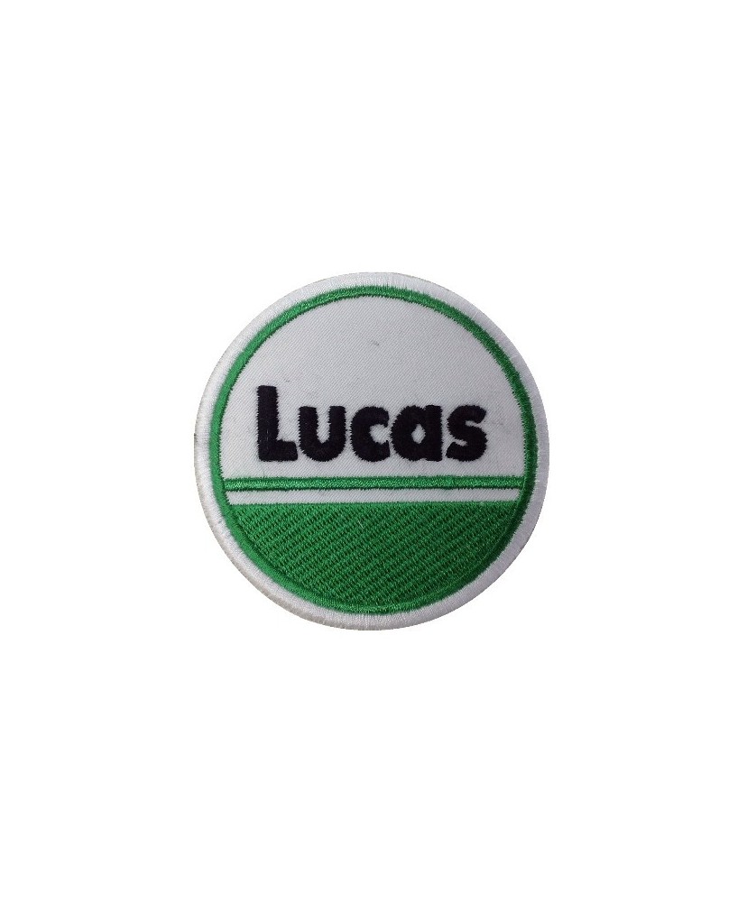 Patch emblema bordado 7x7 LUCAS