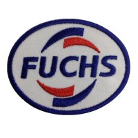 Patch emblema bordado 9x7 FUCHS