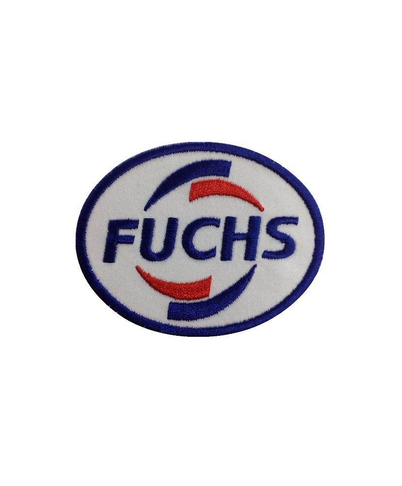 Patch emblema bordado 9x7 FUCHS