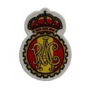 Patch emblema bordado 10x6 RAC REAL AUTOMOVIL CLUB DE ESPAÑA