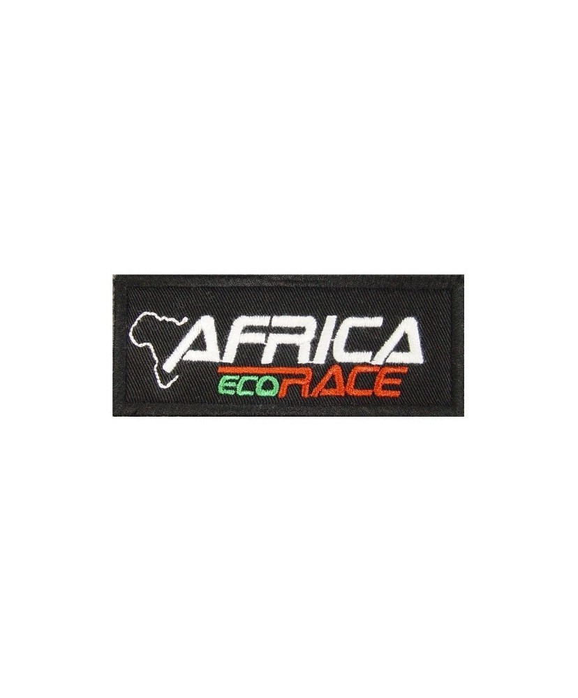Patch écusson brodé 10x4 AFRICA ECO RACE