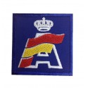 Patch emblema bordado 7x7 RFEDA REAL FEDERACIÓN ESPAÑOLA DE AUTOMOVILISMO