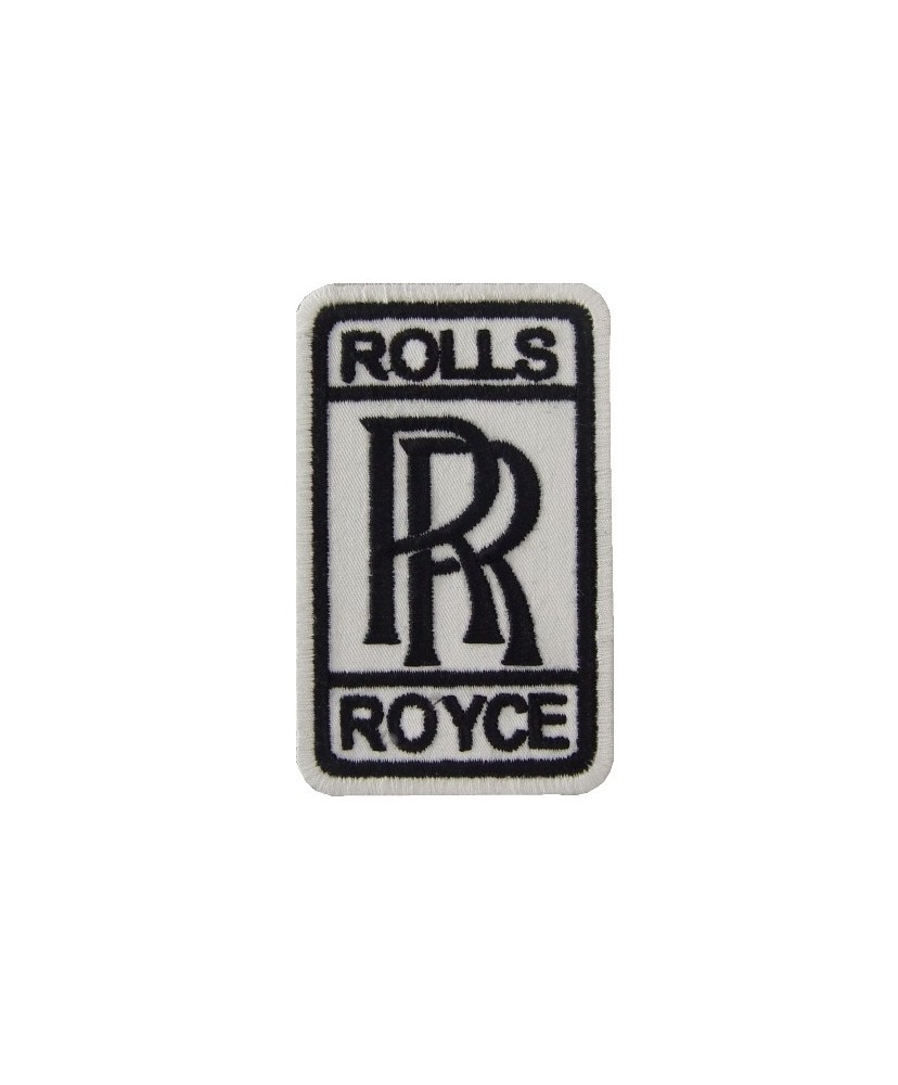 Embroidered patch 9x5 ROLLS ROYCE