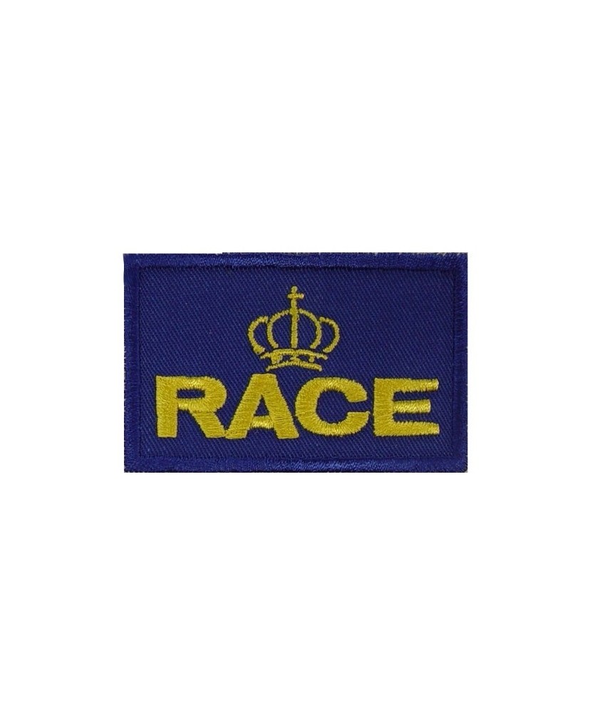 Patch emblema bordado 7X4.5 RACE
