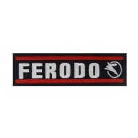 Embroidered patch 15X4 FERODO