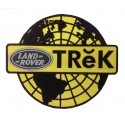 Embroidered patch 22x22  LAND ROVER TREK