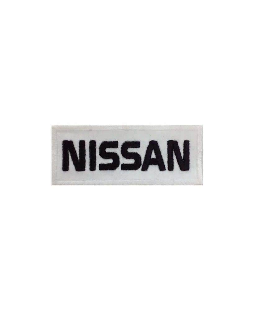 Embroidered patch 10x4 Nissan