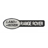 Patch emblema bordado 11X3  LAND ROVER RANGE ROVER
