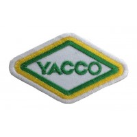 Patch emblema bordado 9x5 YACCO