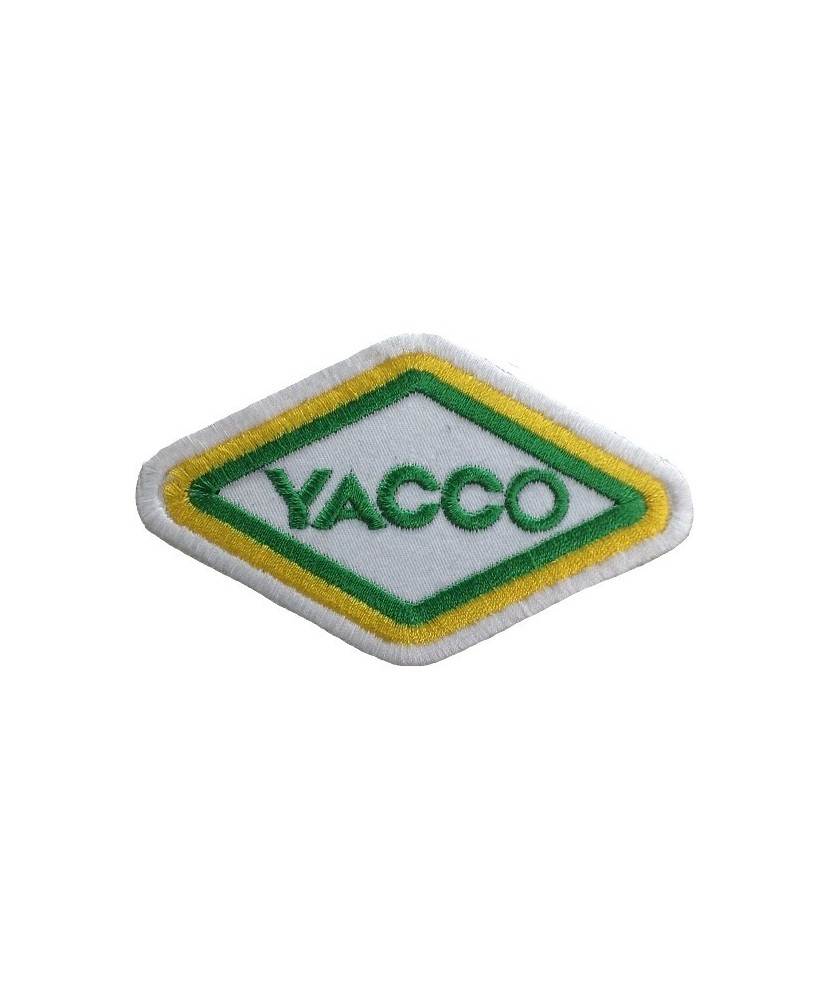 Patch écusson brodé 9x5 YACCO