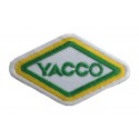 Parche emblema bordado 9x5 YACCO