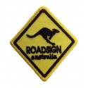 Embroidered patch 8x6,5 ROADSIGN AUSTRALIA
