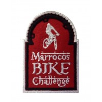 Embroidered patch 10X7 MARROCOS BIKE CHALLENGE