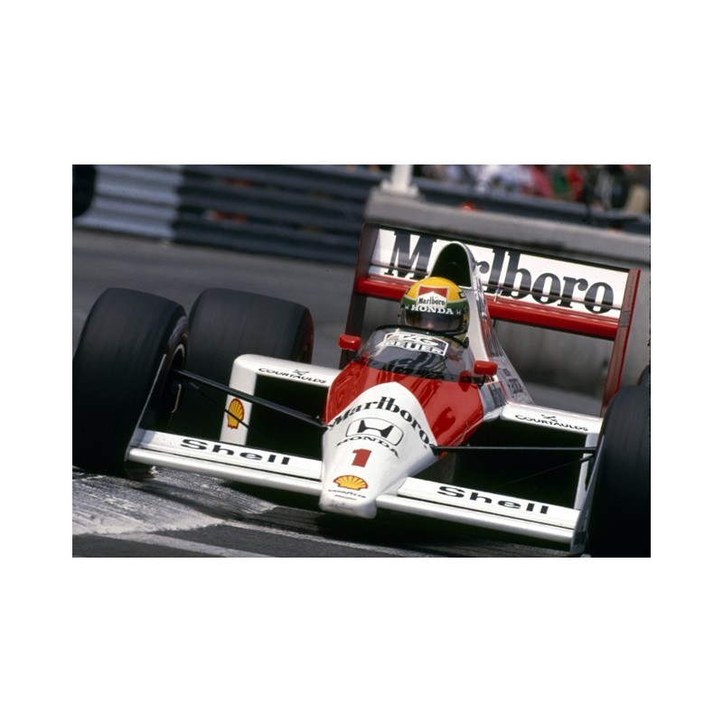 Polo  AYRTON SENNA MCLAREN HONDA F1 TEAM Premium Quality