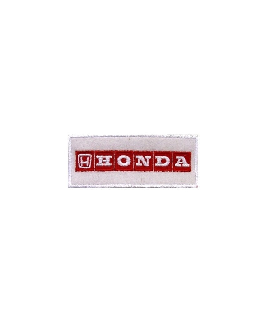 Embroidered patch 10x4 Honda