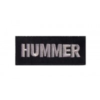 Embroidered patch 10x4 Hummer