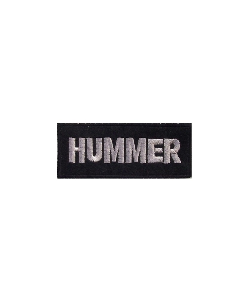 Patch emblema bordado 10x4 Hummer