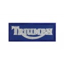 0733 Embroidered patch 10x4 TRIUMPH MOTORCYCLES