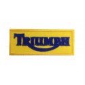 0734 Embroidered patch 10x4 TRIUMPH MOTORCYCLES
