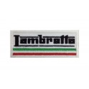 0852 Embroidered patch 10x4 LAMBRETTA ITALY