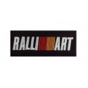 0088 Embroidered patch 10x4 Ralliart