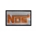 0138 Patch emblema bordado 10x6 NOS nitrous oxide system