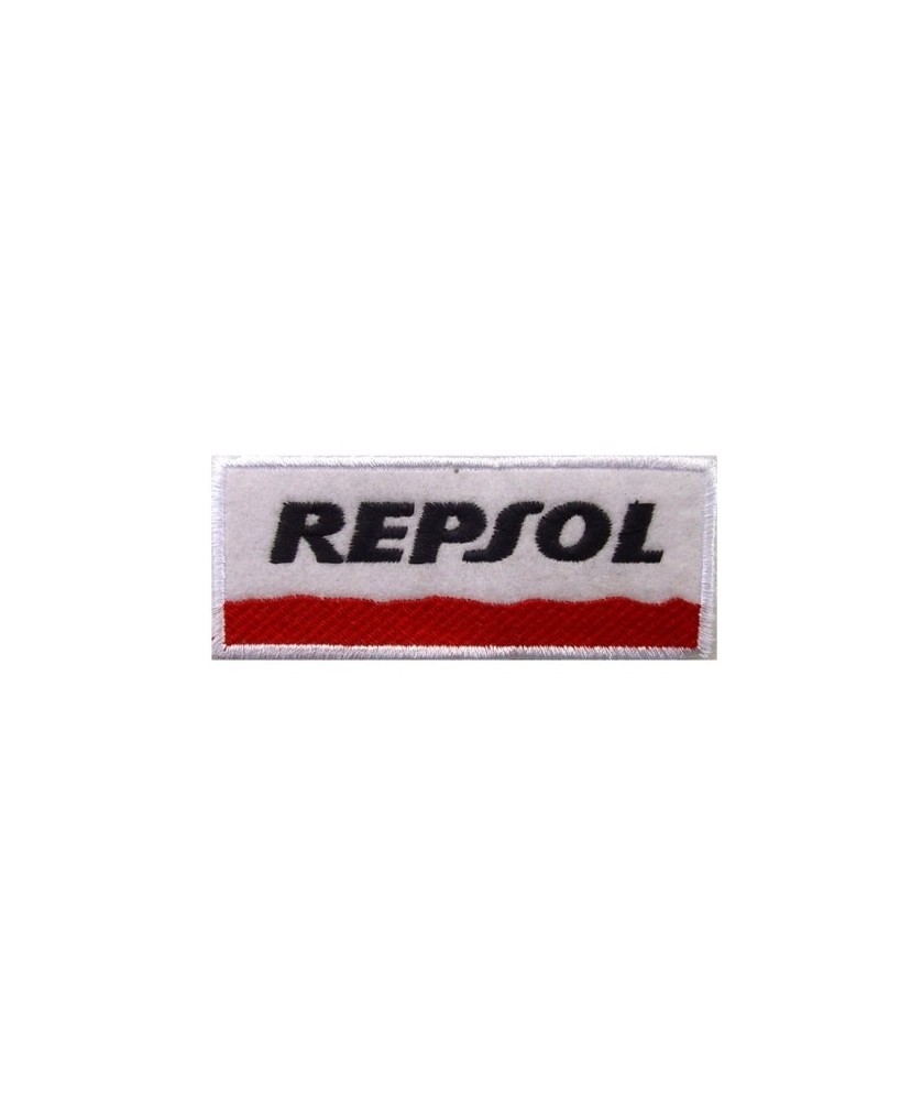 Patch emblema bordado 10x4 Repsol