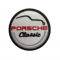 1038 Embroidered patch 7x7 PORSCHE CLASSIC