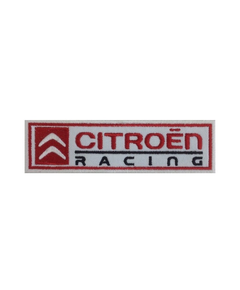 0243 Patch emblema bordado 15X4 CITROEN RACING WRC TEAM 