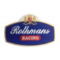 0676mPatch emblema bordado 26X17 ROTHMANS RACING