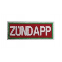 1051 Embroidered patch 10x4 ZUNDAPP