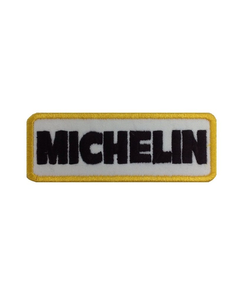 1063 Embroidered Badge - Patch Sew On 97mmX35mm MICHELIN