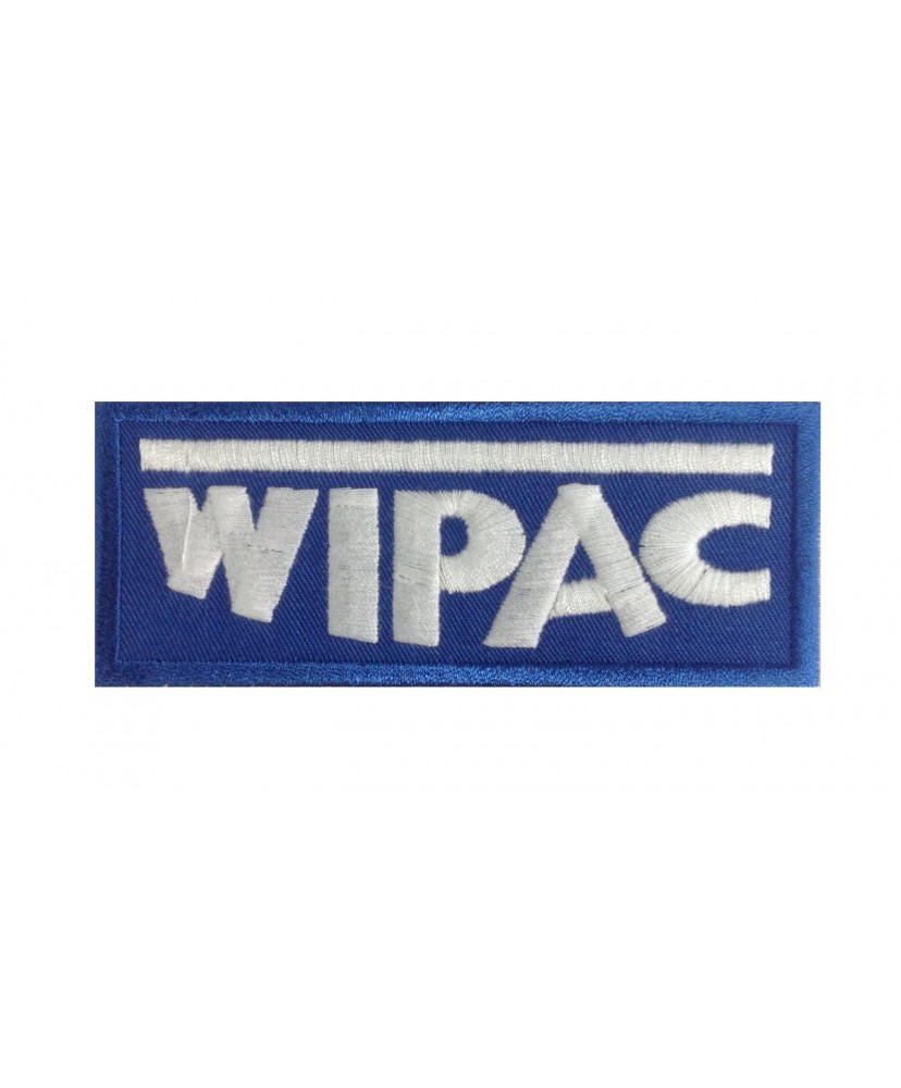 1065 Embroidered patch 10x4 WIPAC