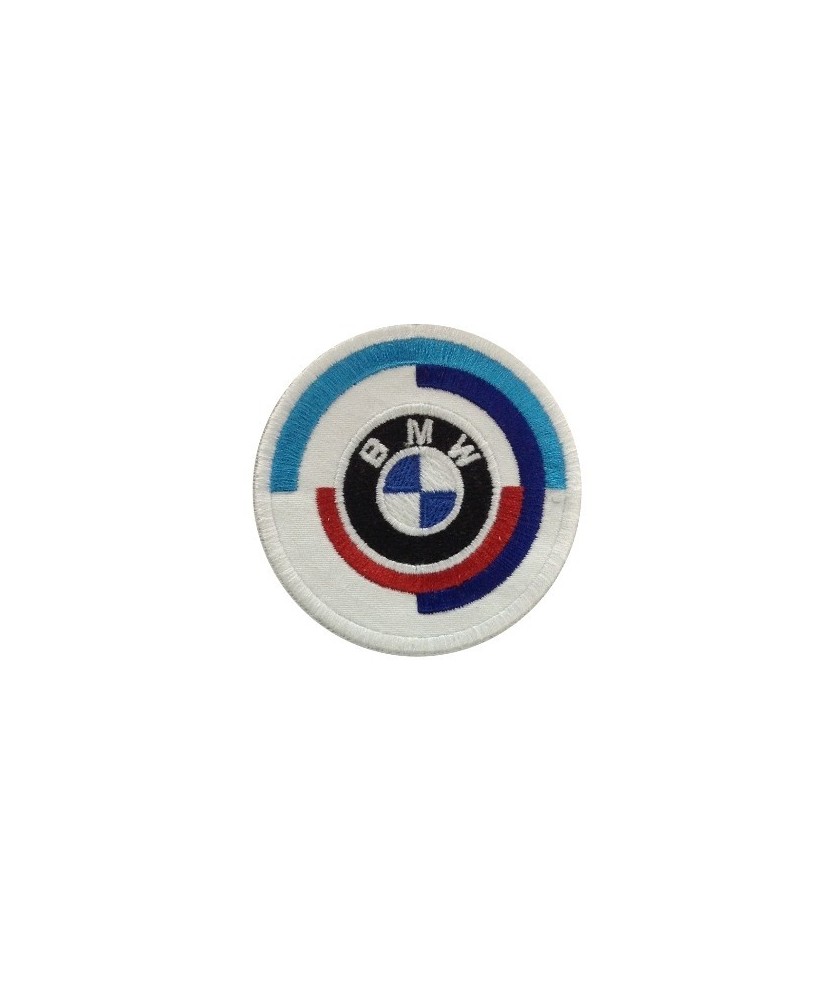 Patch emblema bordado 7x7 BMW M MOTORSPORT