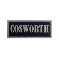 1076 Embroidered patch 10x4 COSWORTH